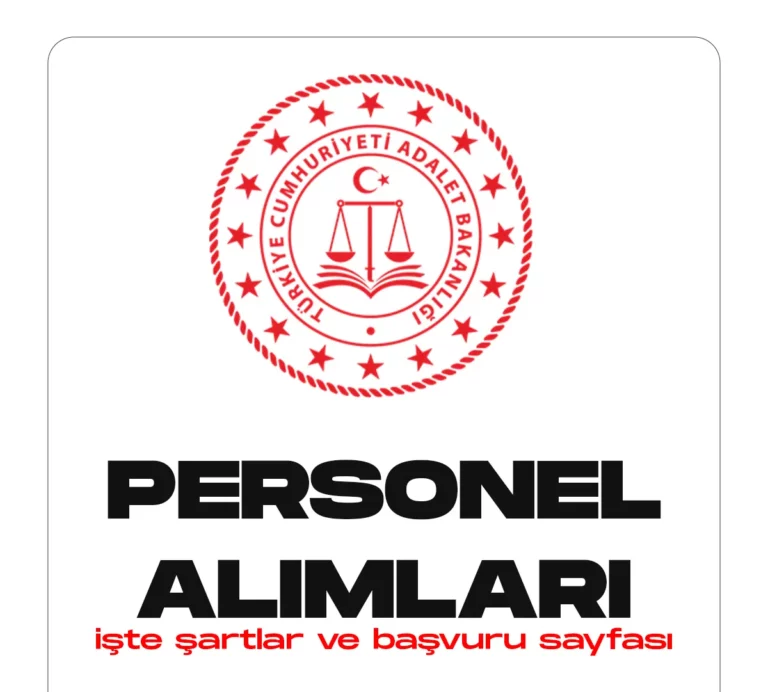 Adalet Bakanlığı 406 personel alımı için başvuru işlemleri başladı. 406 personel alımı başvuruları Kariyer Kapısı üzerinden gerçekleşiyor.