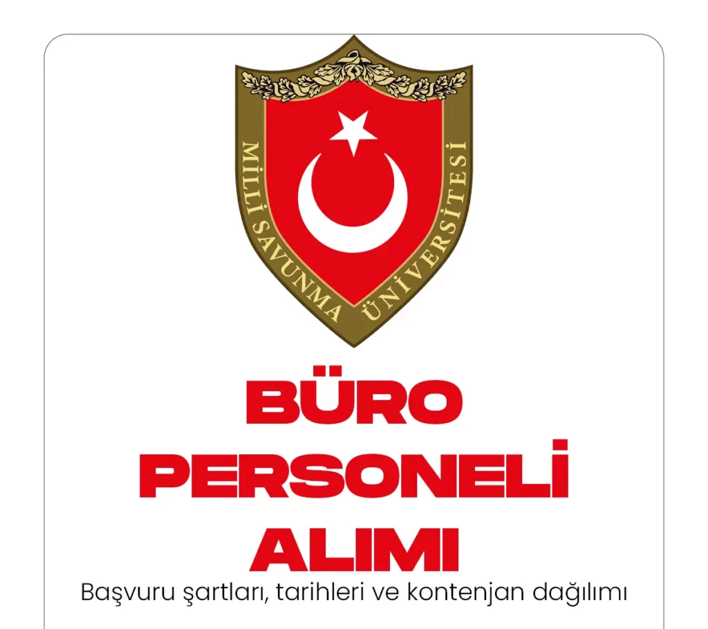 MSÜ BÜRO PERSONELİ ALIMI YAPICAK.
