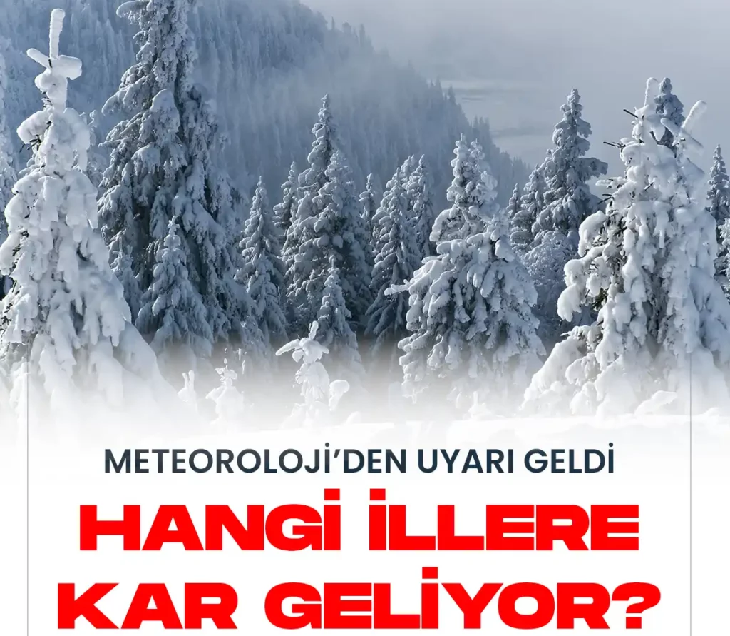 Hangi illere kar yağışı geliyor.