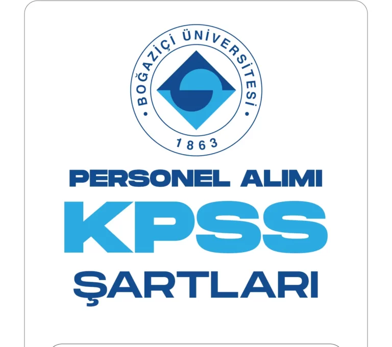 Boğaziçi Üniversitesi personel alımları yapacak.