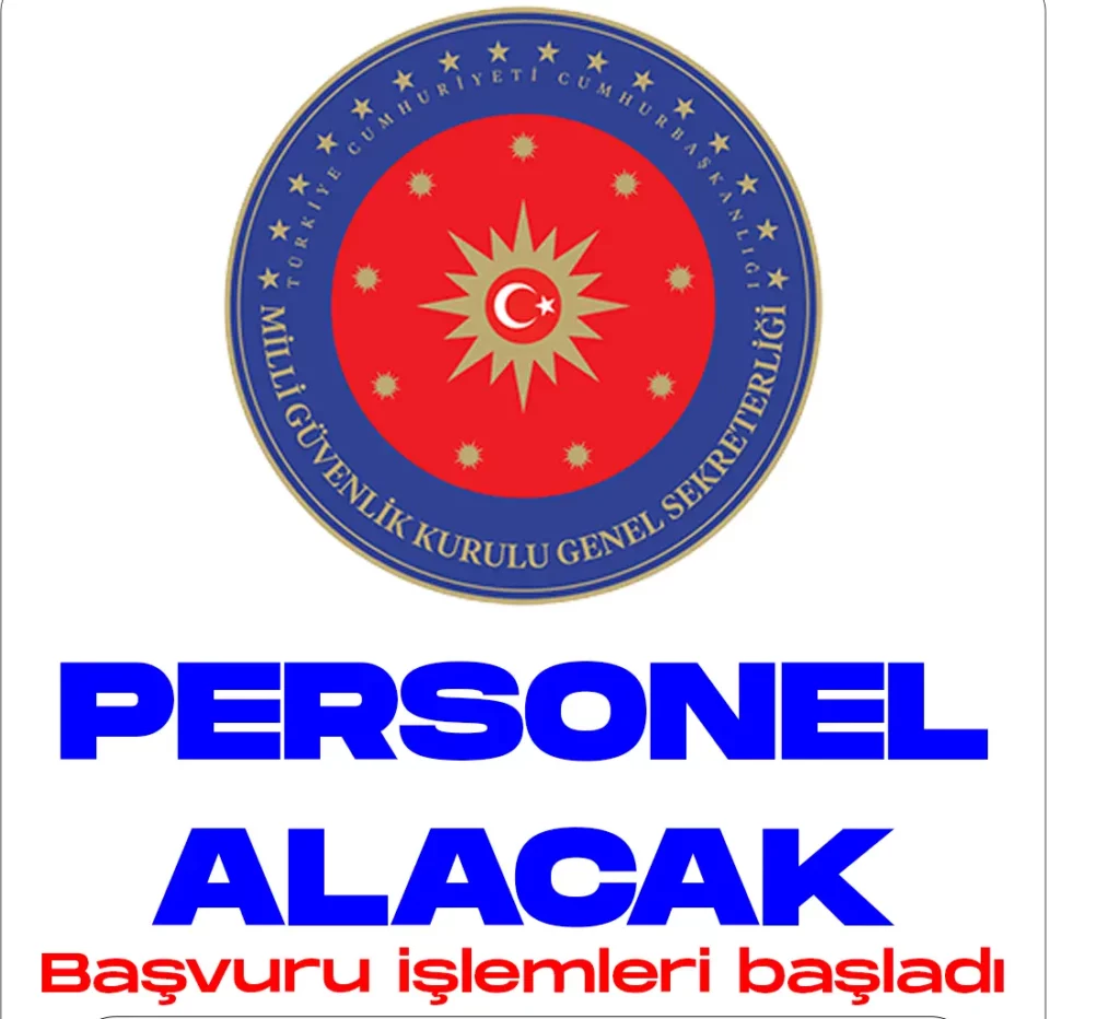 MGK personel alımı başvuru işlemleri başladı.