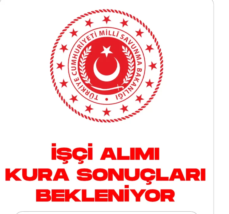 Milli Savunma Bakanlığı 1115 işçi alımı için kura işlemlerinin sona