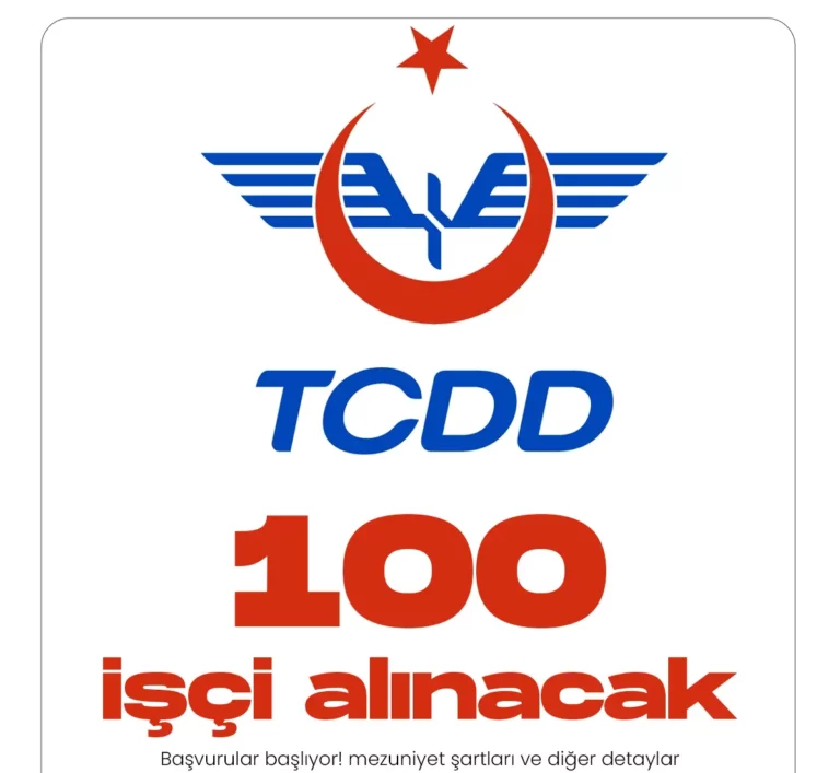 TCDD 100 işçi alacak