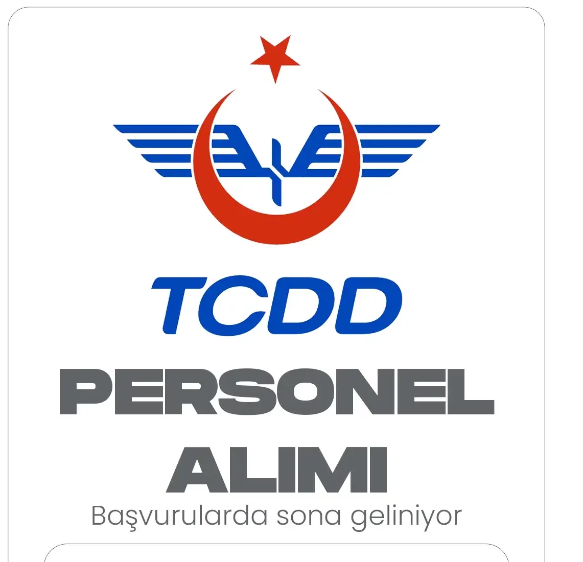 TCDD PERSONEL ALIMLARI