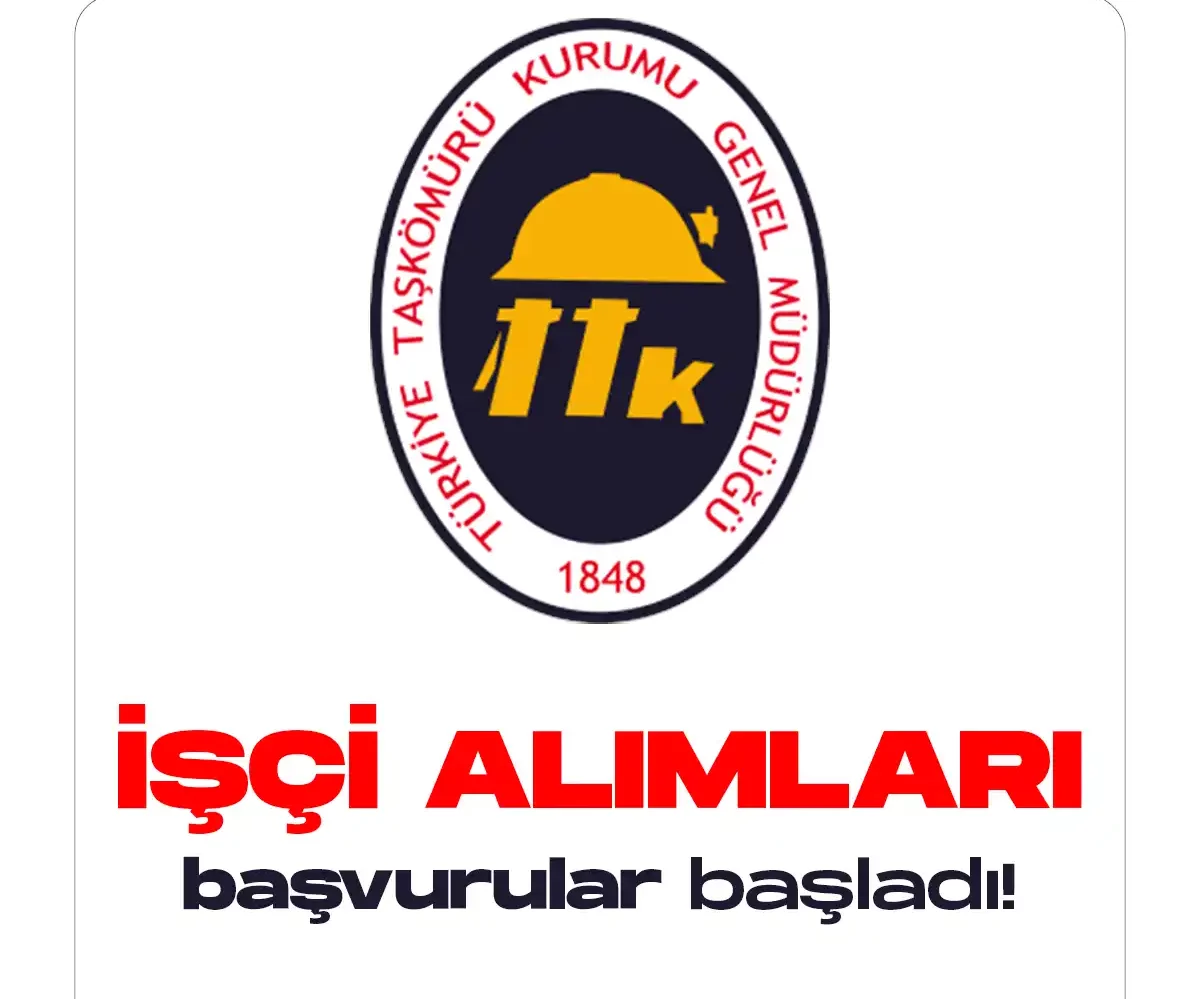 Türkiye Taş Kömürü Kurumu işçi alımı başvuruları başladı. İlgili alım duyurusu 8 Aralık 2022 tarihinde Cumhurbaşkanlığı SBB'de yayımlanmış, Kuruma 34 işçi alımı yapılacağına yer verilmişti.