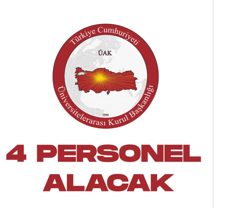 Üniversitelerarası Kurul Başkanlığı personel alımı duyurusu yayımlandı.