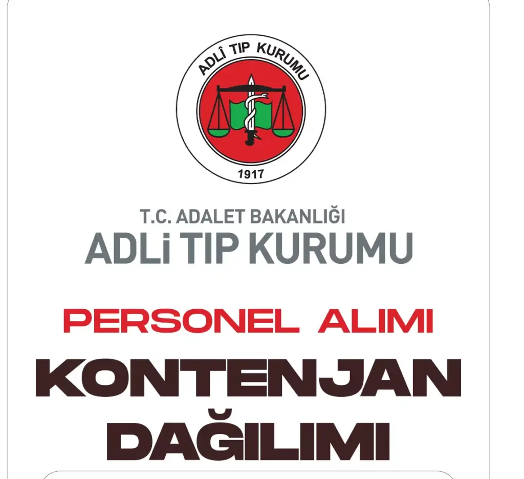 Adli Tıp Kurumuna personel alımı için başvuru işlemleri sürüyor. Peki hangi unvanlarda alım yapılacak.
