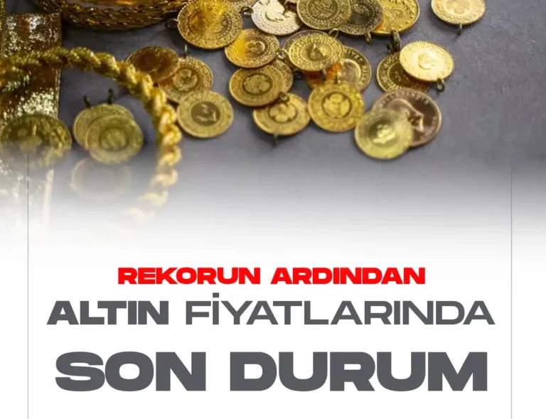 Rekorun ardından Altın fiyatlarında son durum.