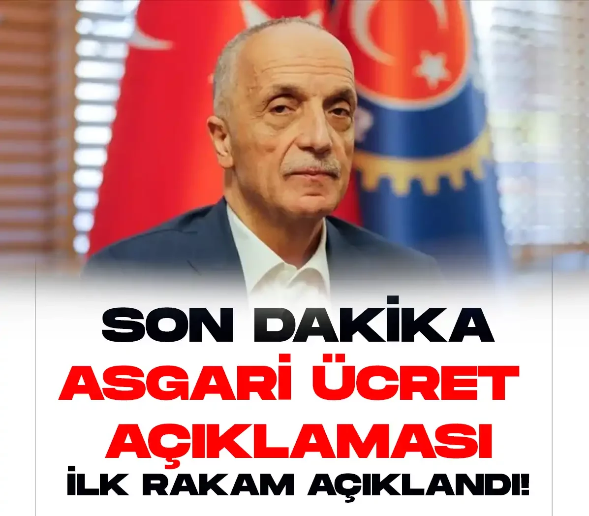 Türk İş Genel Başkanı Ergün Atalay asgari ücret pazarlıklarına 7 bin 785 TLden başlayacaklarını söyledi.