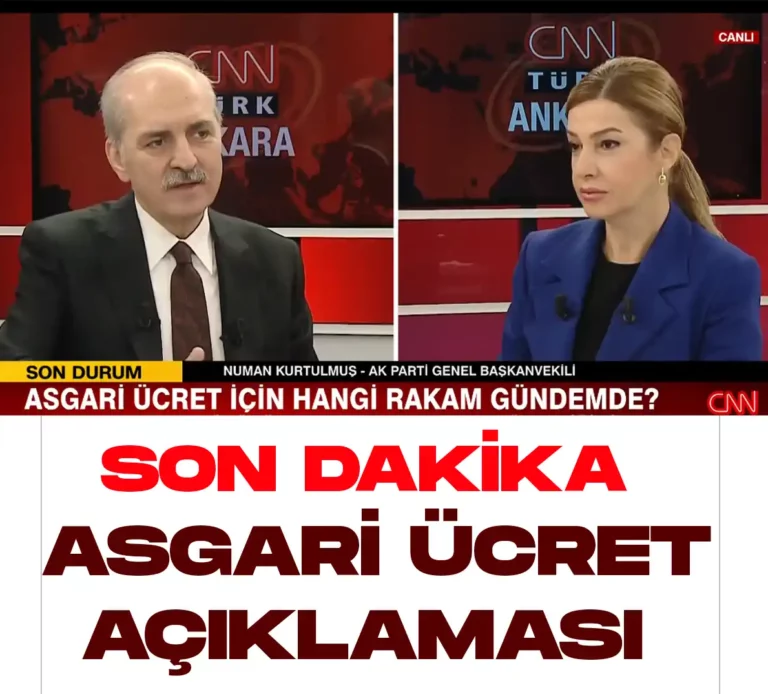 asgari ucret son dakika