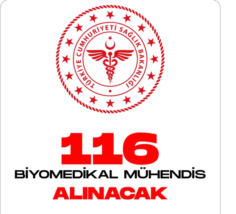 Sağlık Bakanlığı 116 Biyomedikal mühendis alımı gerçekleştirecek. Tercihler ÖSYM üzerinden