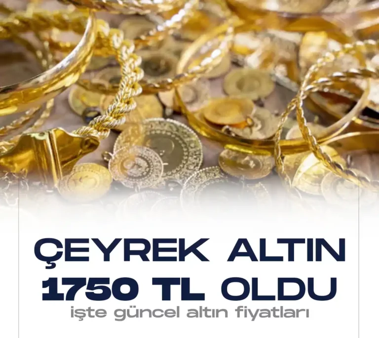 Çeyrek altın kaç lira oldu?