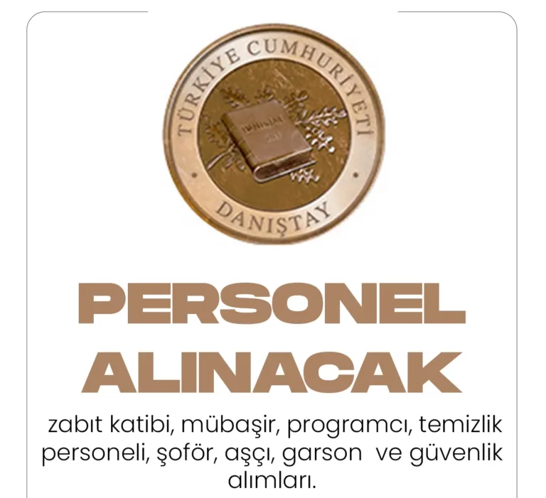 Danıştay 72 personel alacak