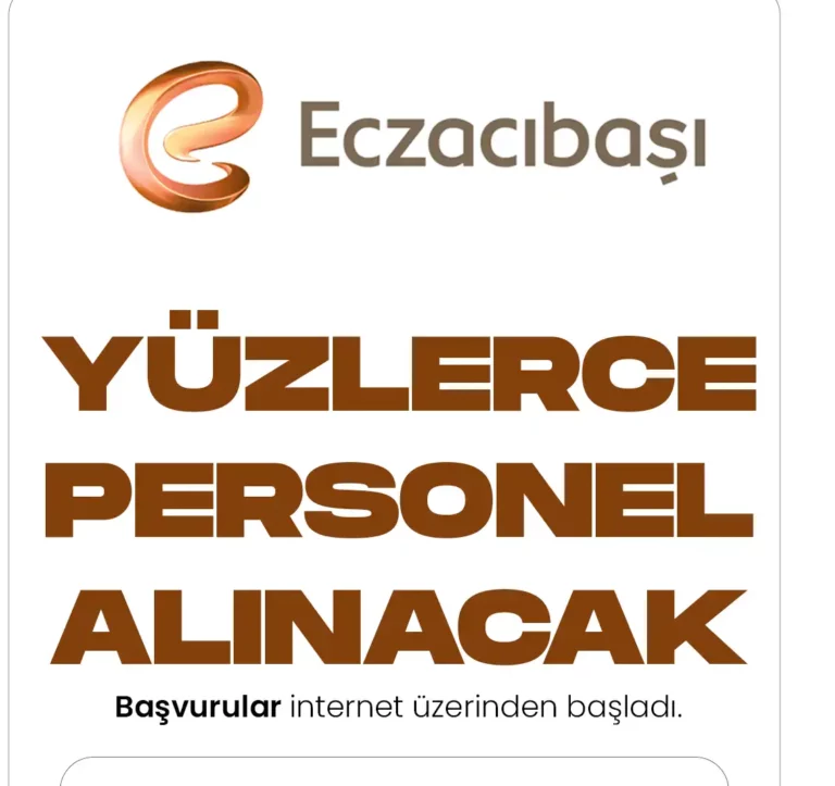 eczacıbaşı personel alımı