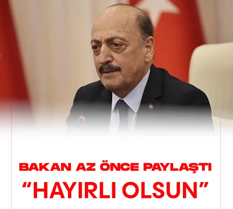 Bakan Bilgin: EYT Meselesini Yaş Sınırı Olmadan Çözüyoruz