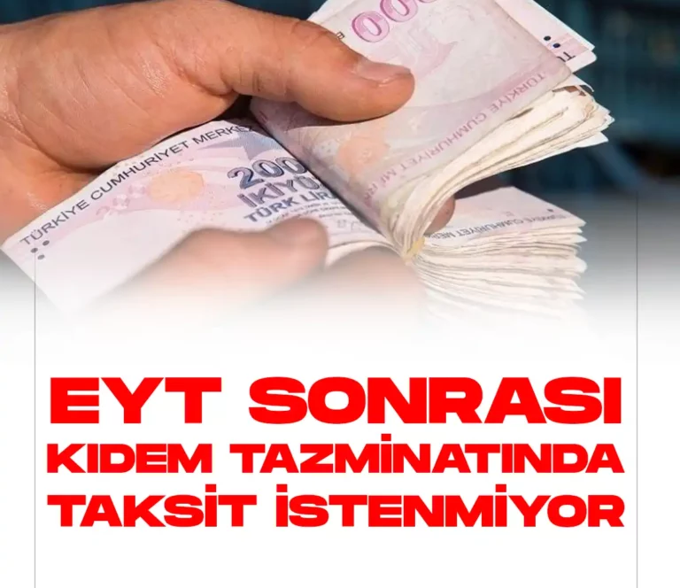 Sendikalar, EYT sonrası kıdem tazminatında taksitle ödeme istemiyor.