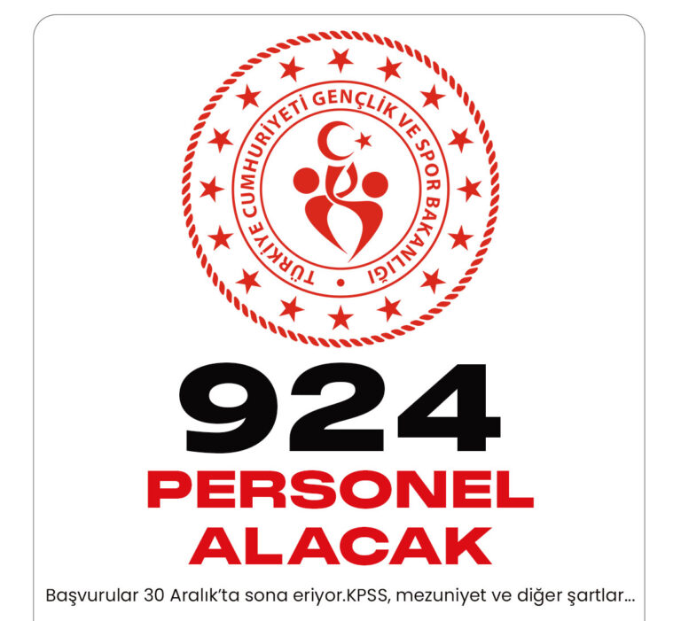 GSB personel alımı başvuruları devam ediyor.