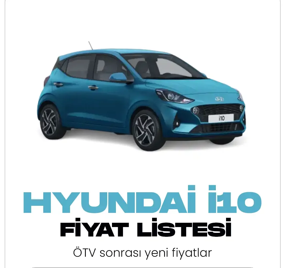 Hyundai i10 Aralık fiyat listesi yayımlandı.