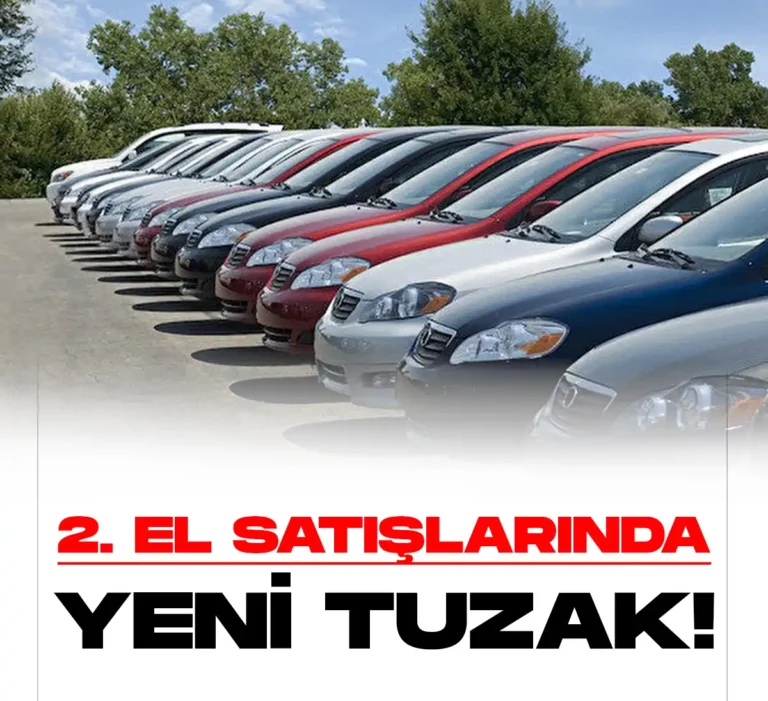 İkinci el satışlarında bu tuzağa dikkat