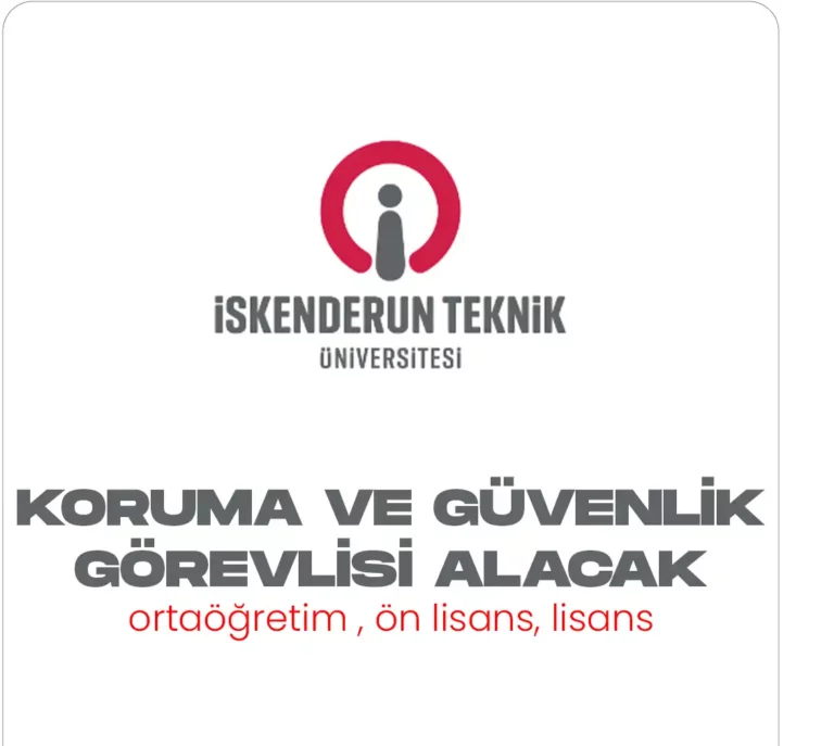 iskenderun teknik üniversitesi