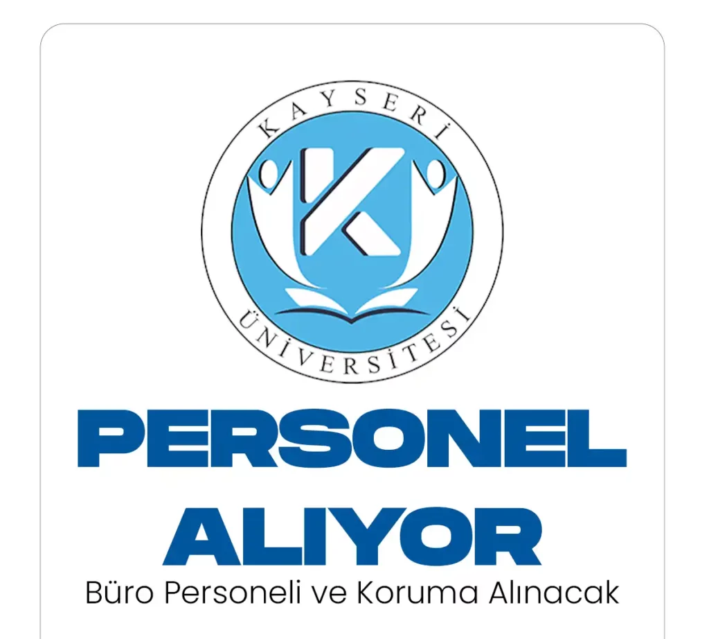 kayseri üniversitesi personel alımı