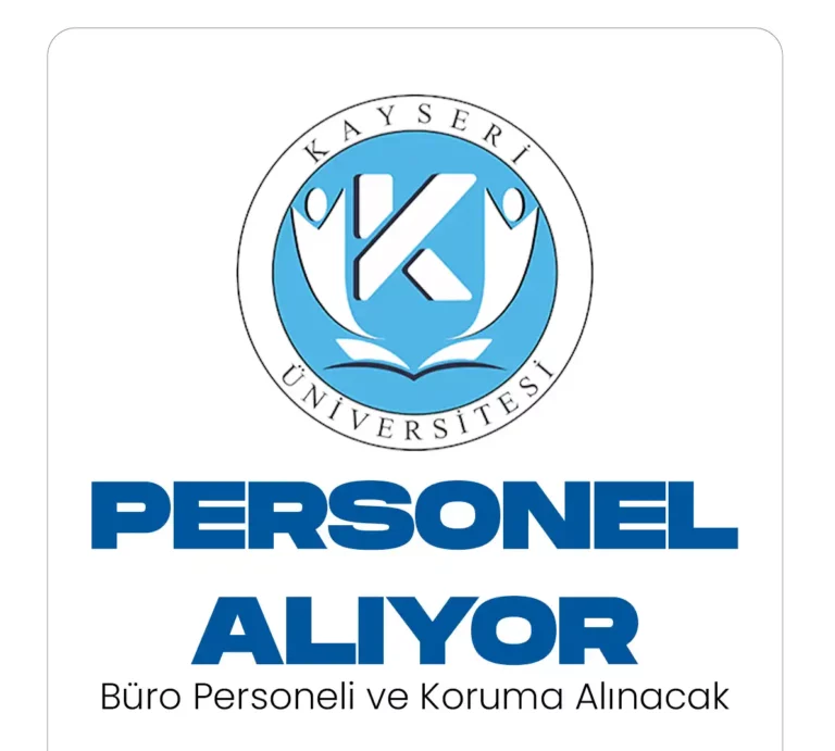 kayseri üniversitesi personel alımı