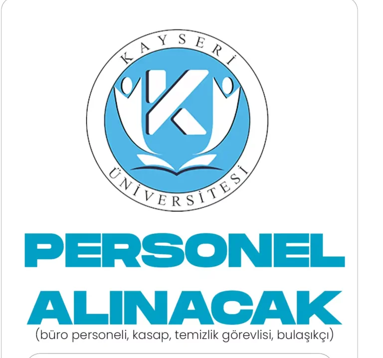 Kayseri Üniversitesi'ne 7 sözleşmeli personel alımı yapılacak