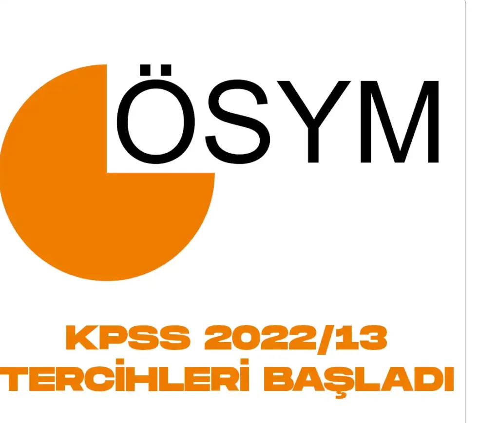 KPSS 2022 13 tercihleri alınacak. Tarım ve orman bakanlığı personel alımları başladı.