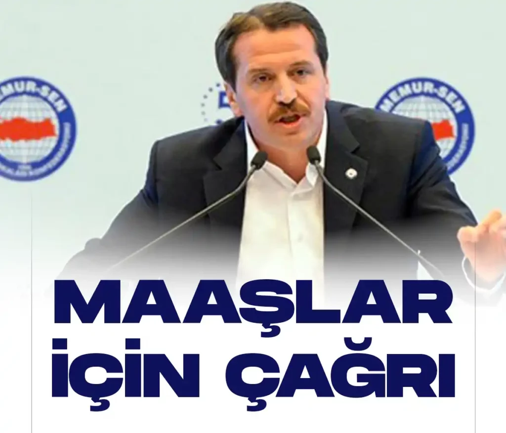 Memur-Sen Genel Başkanı Ali Yalçın'dan memur maaşları için iyileştirme çağrısı