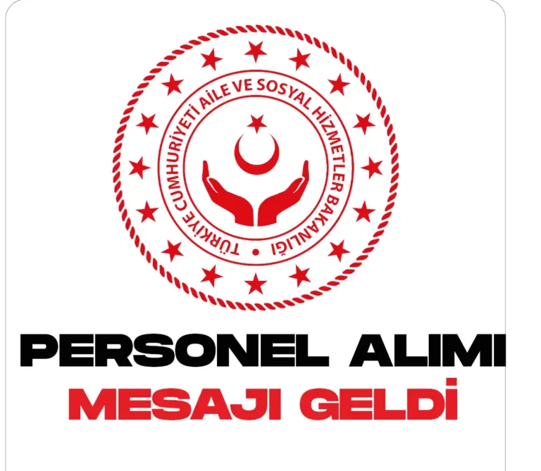 Aile ve Sosyal Hizmetler Bakanlığı 145 personel alımı ile ilgili mesaj yayımladı. Başvurular 5 Aralık'ta başlıyor.
