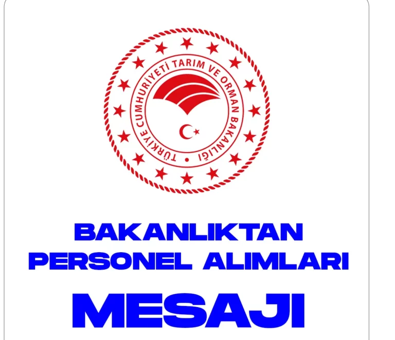 Bakanlıktan personel alımları mesajı geldi. 1200 personel alımı son dakika gelişmeleri bu haberde.