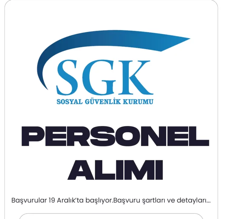 SGK müfettiş yardımcısı alımı başvuruları başlıyor.