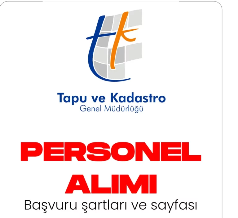 Çevre, Şehircilik ve İklim Değişikliği Bakanlığı Tapu ve Kadastro Genel Müdürlüğü 426 personel alımı için başvuru sürecinde sona geliniyor.