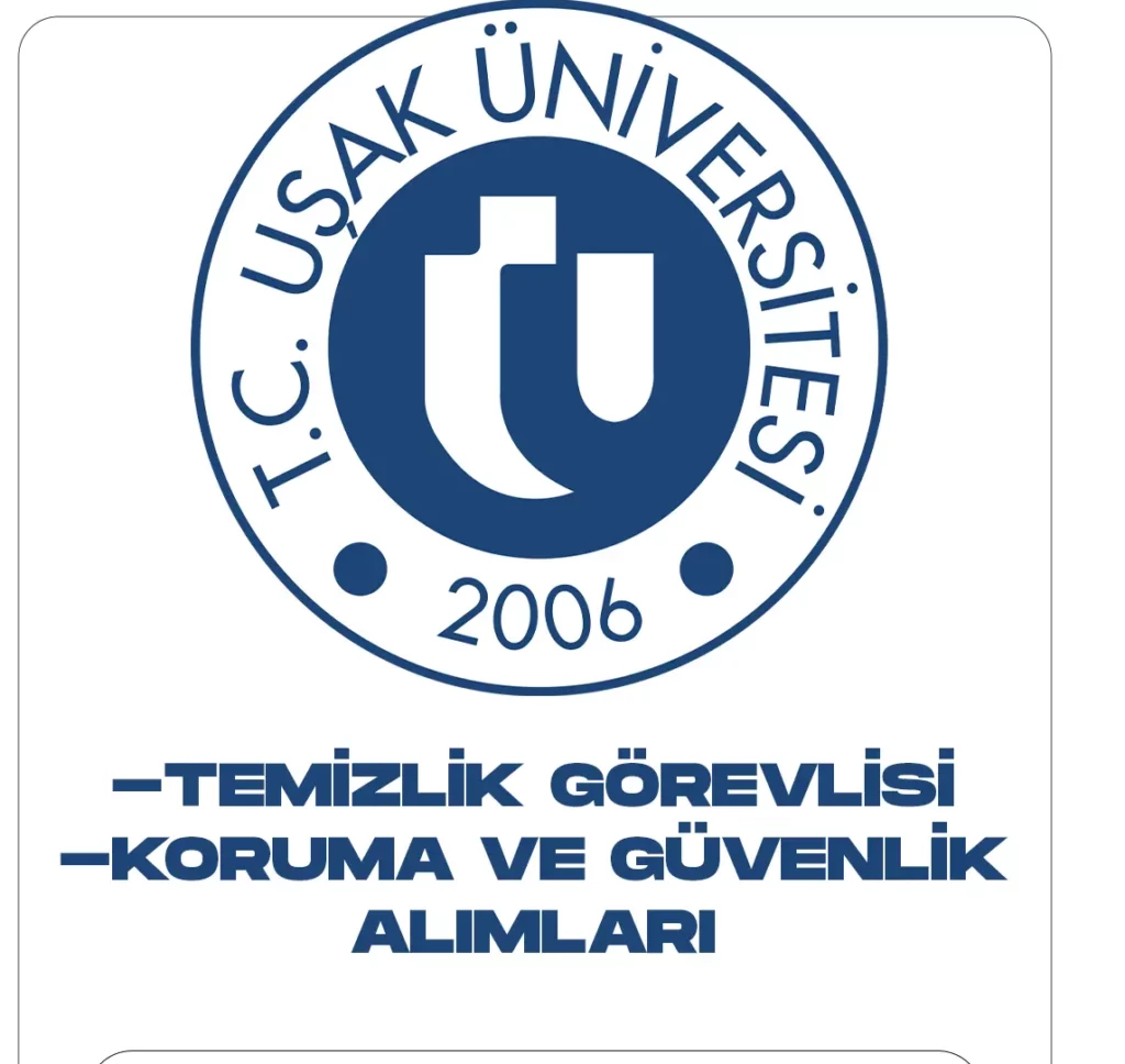 Temizlik ve koruma güvenlik görevlisi alımları