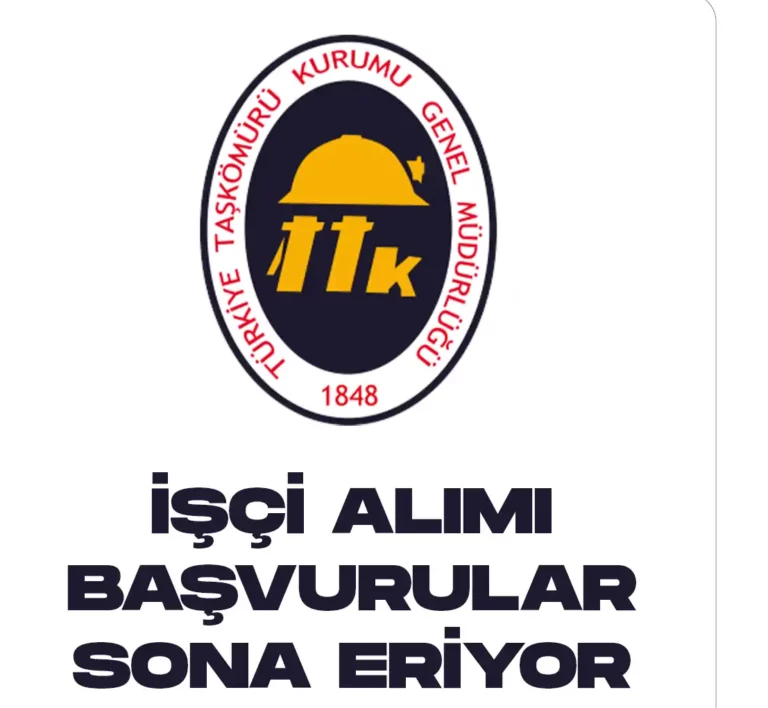 TTK İşçi alımı başvuruları sona eriyor.