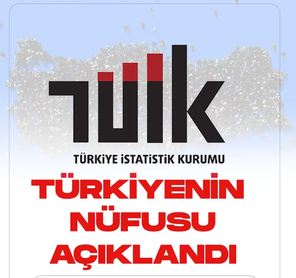 TUİK nüfusu açıkladı