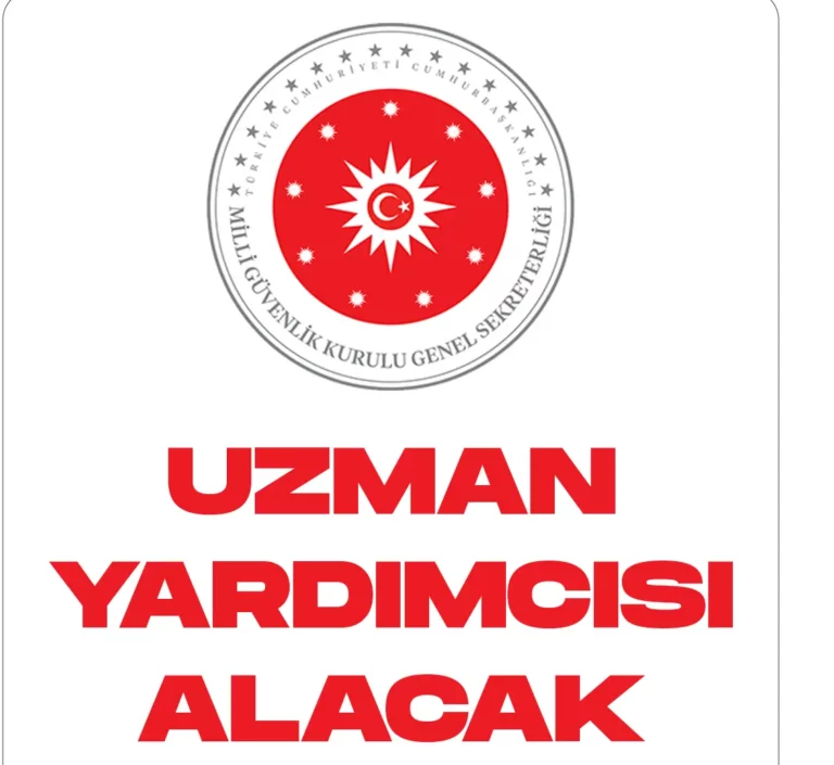 Milli güvenlik kurulu uzman yardımcısı alımı yapacak.