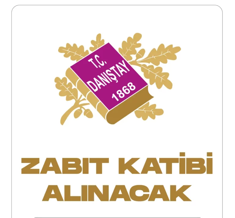 Danıştay başkanlığına zabıt katibi alınacak