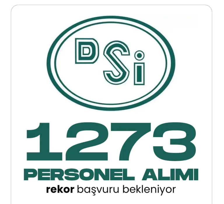 1273 personel alımında rekor başvuru bekleniyor.