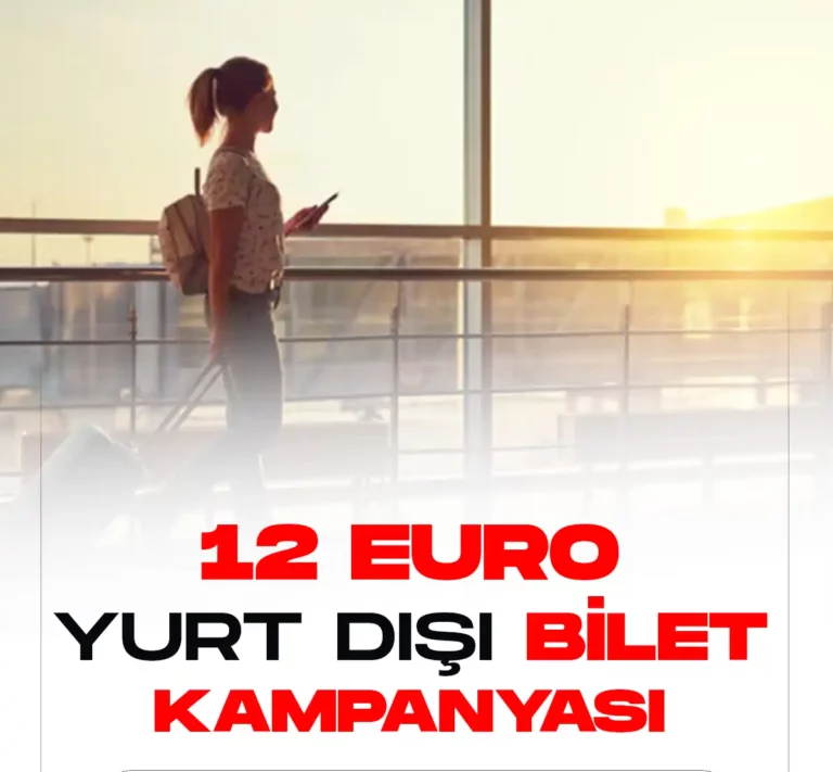 Pegasus 12 euroya yurt dışı bilet satışı yapacak.
