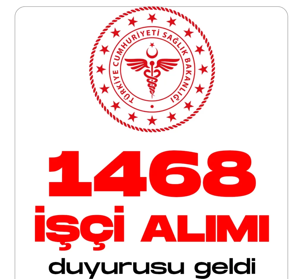 Sağlık Bakanlığı 1468 işçi alımı kura sonuçları açıklandı.