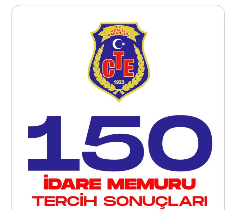 150 İdare Memuru alımı tercih sonuçları açıklandı.