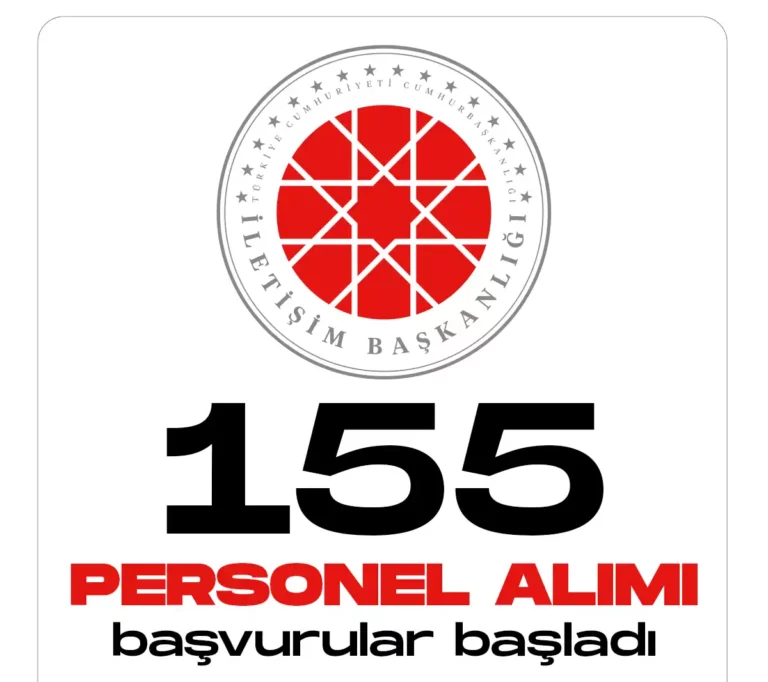 İletişim Başkanlığı 155 personel alımı yapacak