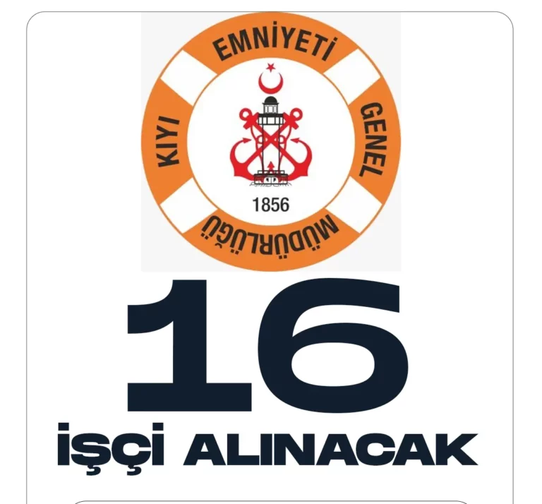 Kıyı Emniyeti 16 Deniz Trafik Operatörü Alacak