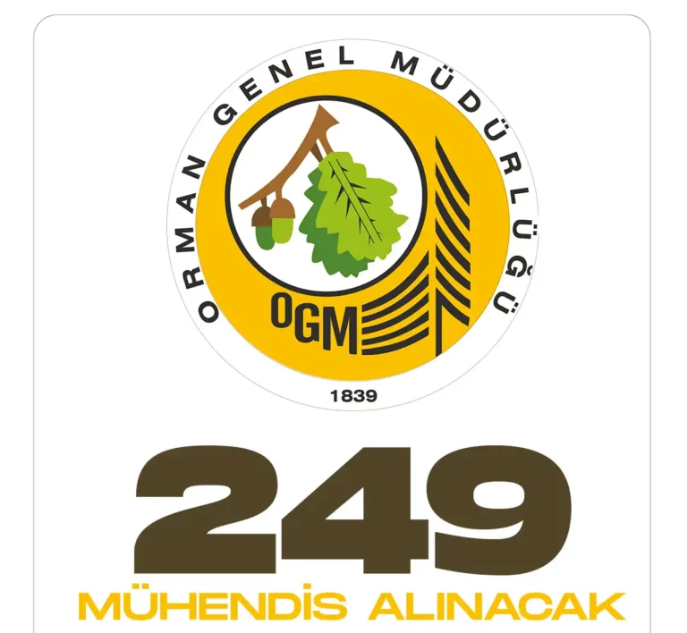 249 muhendis alımı yapılacak.