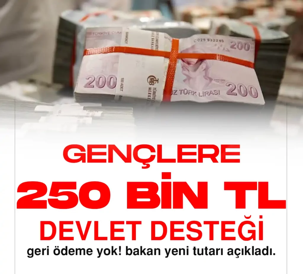 Genç çiftçilere 250 bin lira hibe desteği verilecek.