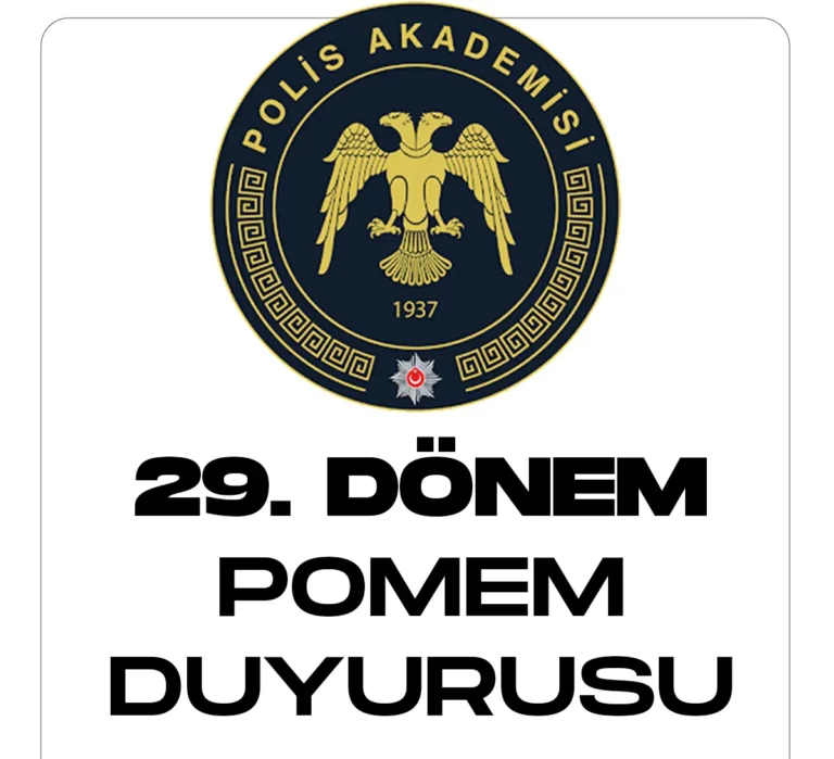 29. Dönem POMEM Sınav Yerleri ve Tarihleri Açıklandı