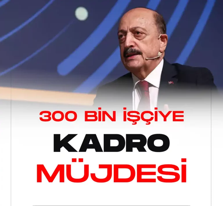 300 Bin Geçici İşçiye Kadro Müjdesi