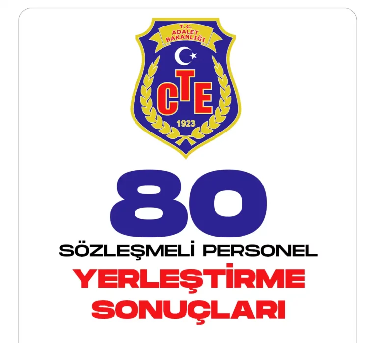 80 personel alımı yerleştirme sonuçları açıklandı