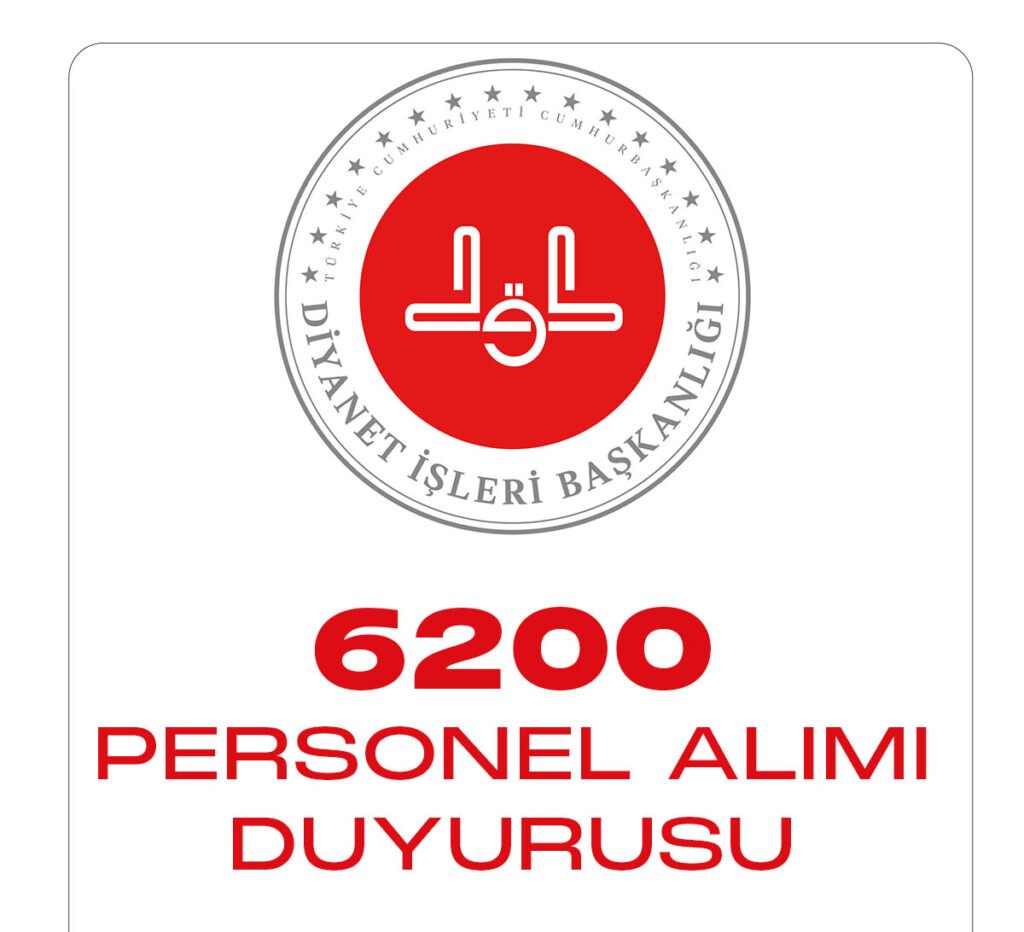 Diyanet İşleri Başkanlığı 6200 personel alımı sınav sonuçları açıklandı.